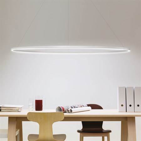 Nemo+ELLISSE PENDANT MAJOR DOWNLIGHT LED 69W 3450lm 2700K, hämardatav 1-10V, rippvalgusti, valge